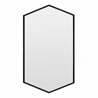 зеркало шестиугольное черное hexagon в Сочи
