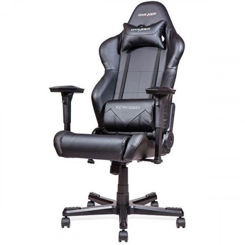 кресло геймерское dxracer racing черно-серое в Сочи