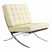 детское кресло barcelona chair кремовое в Сочи