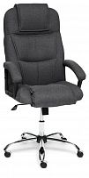 компьютерное кресло tetchair бергамо (крестовина хром, обивка ткань) для руководителя в Сочи