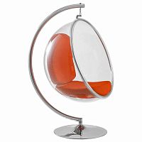 кресло bubble chair with stand оранжевое в Сочи