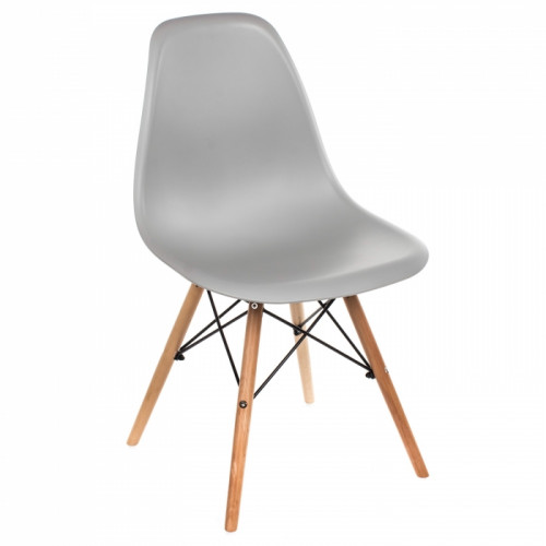 стул деревянный eames pc-015 grey в Сочи