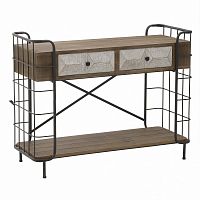 консоль met wood коричневая в Сочи