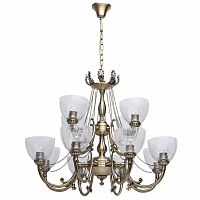 подвесная люстра mw-light аманда 481011712 бронза в Сочи