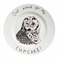 тарелка owl protect you my cup cake в Сочи