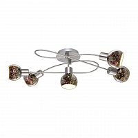 потолочная люстра arte lamp illusione a6125pl-5ss в Сочи