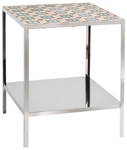 стол журнальный celtic tile graphite хром в Сочи