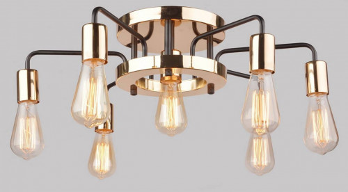 потолочная люстра arte lamp gelo a6001pl-7bk в Сочи