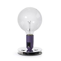 настольный светильник lampadina ed фиолетовый в Сочи