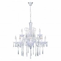 дизайнерская подвесная люстра spot light rosano 5193120 белая в Сочи