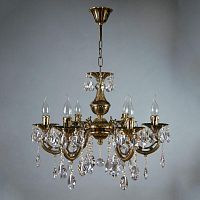 подвесная люстра ambiente aria 8818/6 pb tear drop в Сочи