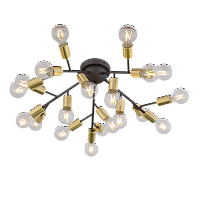 потолочная светодиодная люстра st luce foglione sl437.402.20 в Сочи