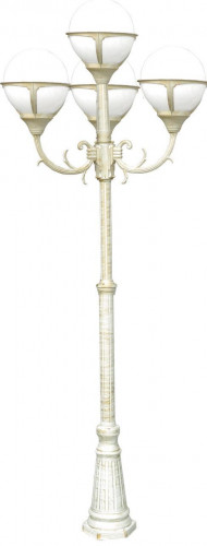садово-парковый светильник arte lamp monaco a1497pa-4wg в Сочи