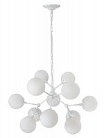 подвесная люстра crystal lux medea white sp12 белая в Сочи