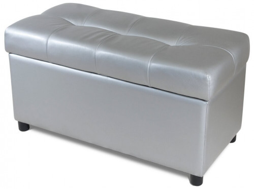 пуф шарм-дизайн рондо 70 серебро в Сочи