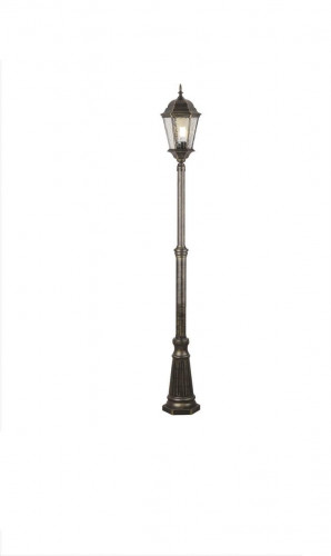 садово-парковый светильник arte lamp genova a1207pa-1bn в Сочи