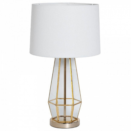 лампа настольная d35*72см плафон белый в Сочи