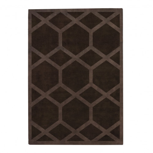 ковер ashton cocoa coffe 150x220 коричневый в Сочи