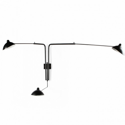 настенный светильник sconce mouille 3 лампы 1 в Сочи