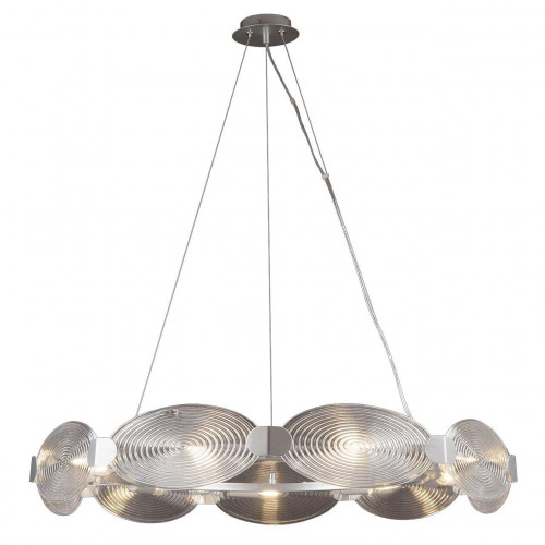 подвесная люстра maytoni houston mod022pl-09s серебро в Сочи