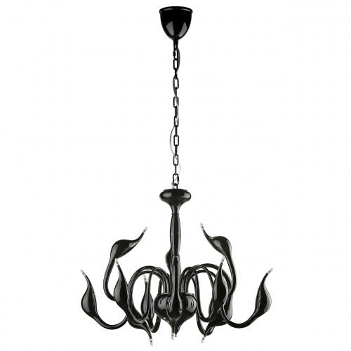 подвесная люстра lightstar cigno collo bk 751127 в Сочи
