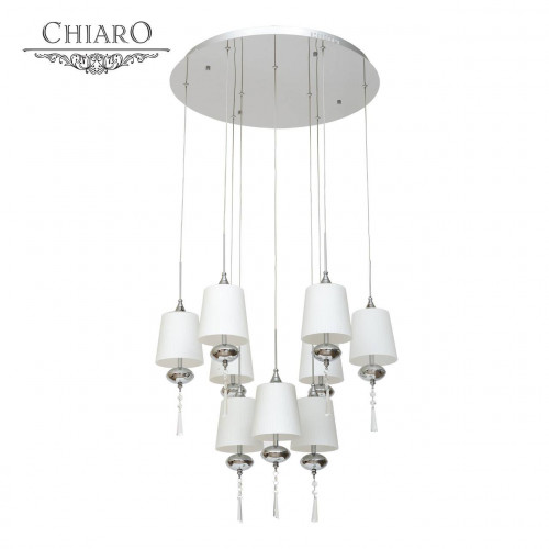 подвесная люстра chiaro фьюжен 392010409 в Сочи