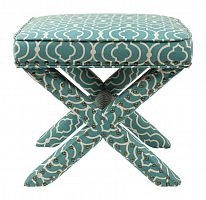 табурет мягкий бирюзовый remy ottoman в Сочи