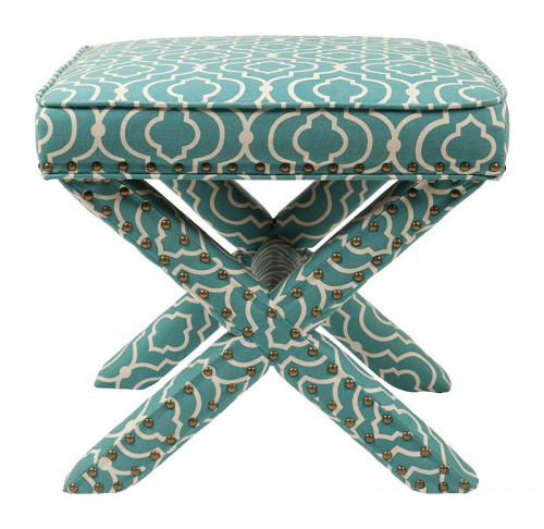 табурет мягкий бирюзовый remy ottoman в Сочи