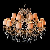 люстра md09054-18a от illuminati прозрачная/золото/желтая в Сочи