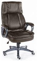 кресло для руководителя norden chairs мэдисон, обивка: искусственная кожа, цвет: экокожа темно-коричневая в Сочи