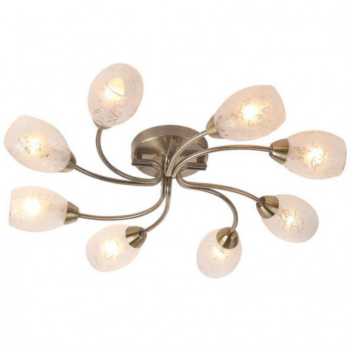 потолочная люстра idlamp carmina 201/8pf-oldbronze в Сочи