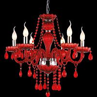 подвесная люстра arte lamp teatro a3964lm-6rd в Сочи