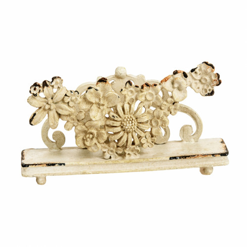 подставка для визиток pewter flower белая в Сочи