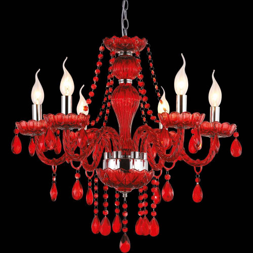 подвесная люстра arte lamp teatro a3964lm-6rd в Сочи