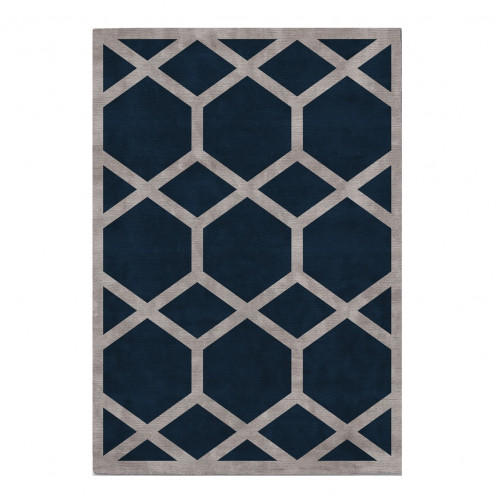 ковер ahston blue 200x290 синий в Сочи