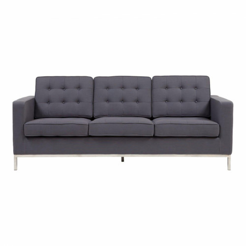 диван florence knoll sofa прямой серый в Сочи