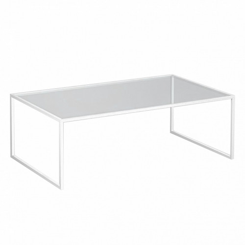стол журнальный london lite white прозрачное стекло в Сочи