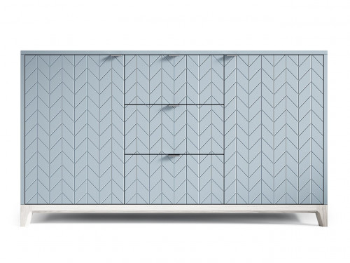 комод case №1 белёный дуб оловянный гравировка 1 в Сочи