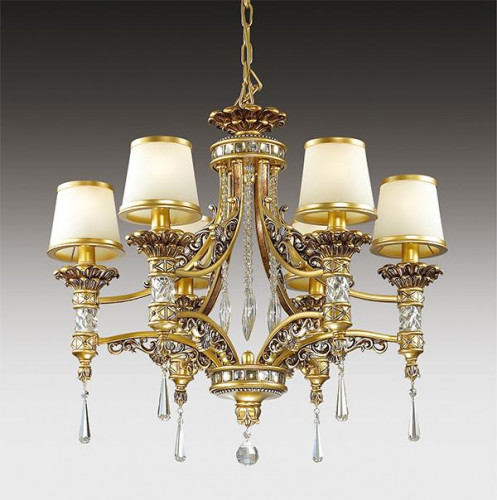 подвесная люстра odeon light peta 2803/6 в Сочи