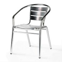 стул алюминевый милан silver metallic в Сочи