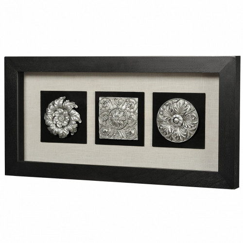 панно "вертикальный декор 1 (черная рама)" в Сочи