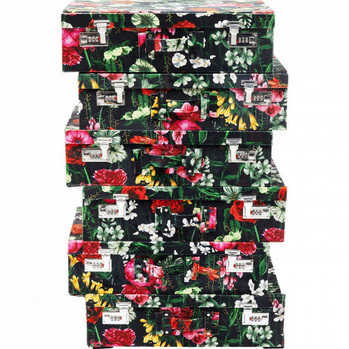 комод высокий suitcase мультиколор в Сочи