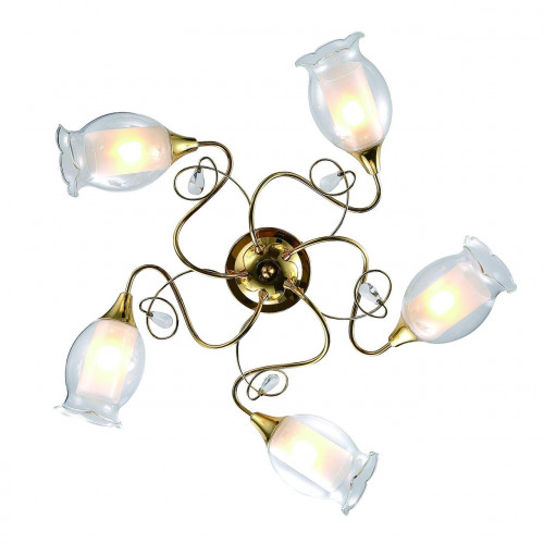 потолочная люстра arte lamp mughetto a9289pl-5go в Сочи