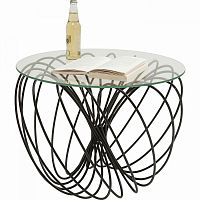 столик кофейный wire бесцветный в Сочи