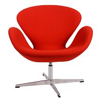 кресло arne jacobsen красное в Сочи