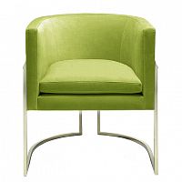 кресло julius chair велюр солнечный лайм в Сочи