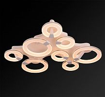 потолочный светодиодный светильник idlamp jenevra 397/l8pf-ledwhitechrome в Сочи