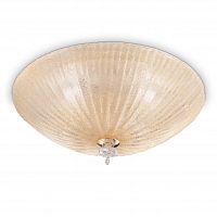 потолочный светильник ideal lux shell pl4 ambra в Сочи
