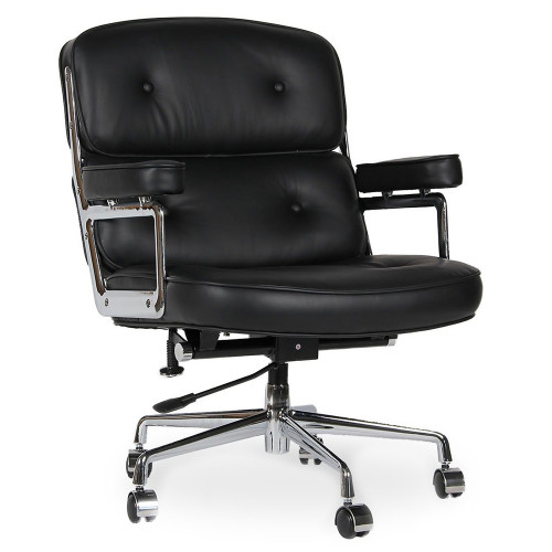 кресло eames style lobby chair черное в Сочи