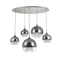 подвесная люстра maytoni fermi p140-pl-170-5-n в Сочи
